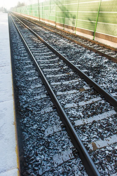 Eisenbahngleise — Stockfoto