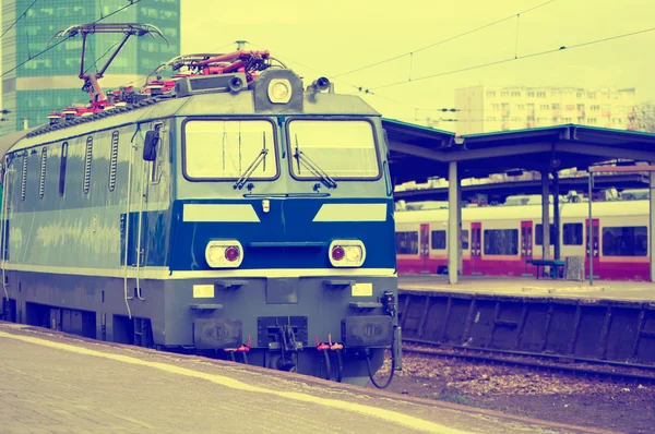 Ατμομηχανή, το τρένο — Φωτογραφία Αρχείου