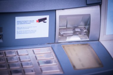 closeup Atm üzerinde