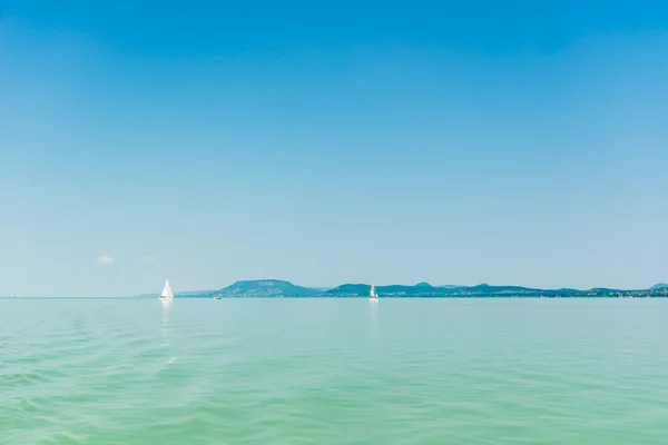 Landscape - big lake — Stock Photo, Image