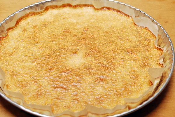 Tarte rousse en forme de métal — Photo