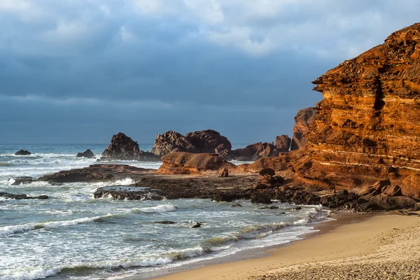 Morroco Legzira Beach Royalty Free Stock Photos