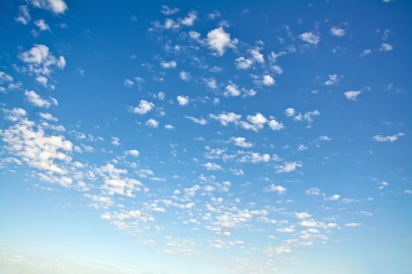 空は青く雲が薄い — ストック写真