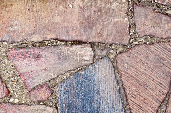 Granite pavement red — Stock Photo, Image