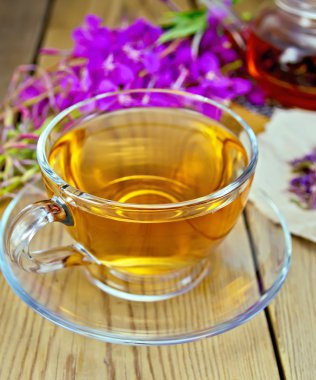 Fireweed gemide cam fincan çaydan