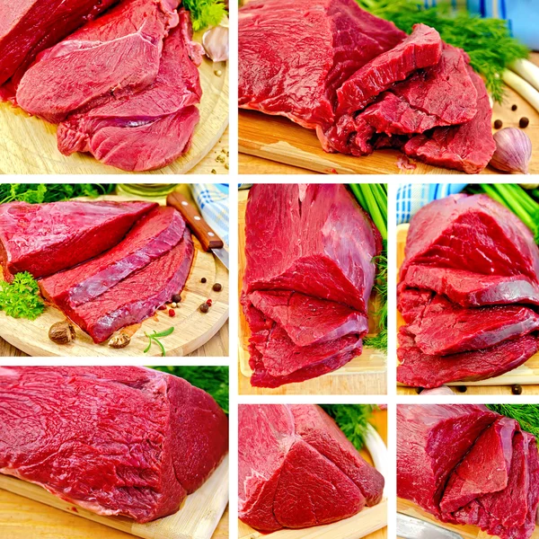 Meat beef set — Stock Photo, Image