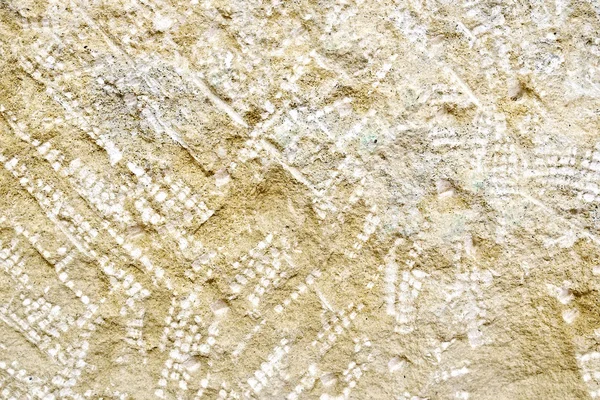 Sandstone with traces of chisels — Stock Photo, Image