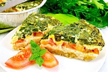 Pasta plaka gemide ıspanaklı celtic