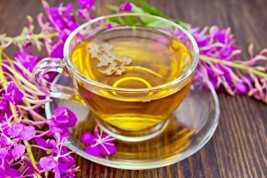 Fireweed gemide cam fincan çaydan