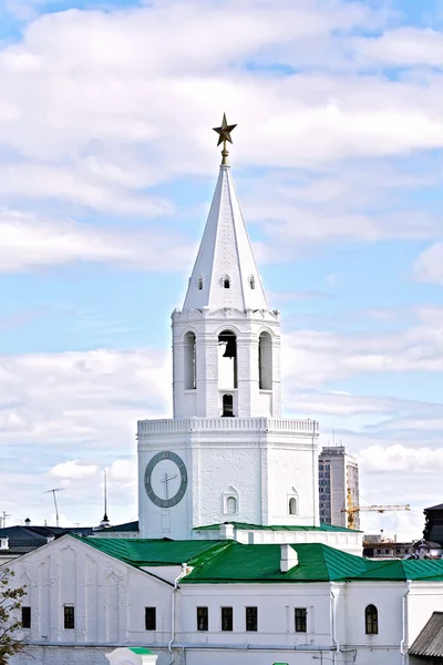 Der Spasski-Turm des Kasan-Kreml — Stockfoto