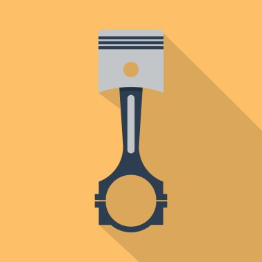 Metal motorlu otomobil piston