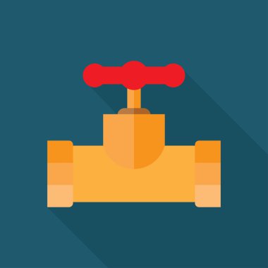 Boru montaj simgesi.