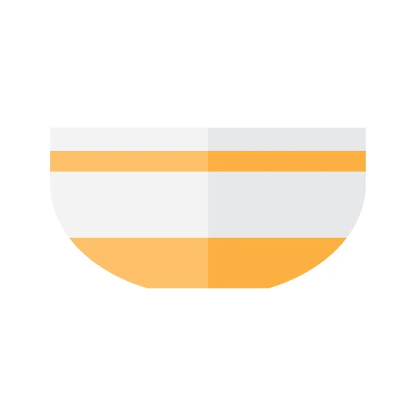 Салатна миска порожня — стоковий вектор