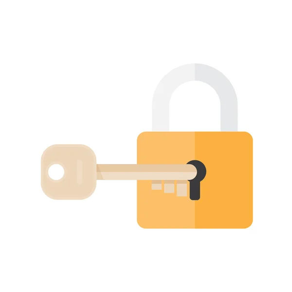 Lock and key. — Stock Vector