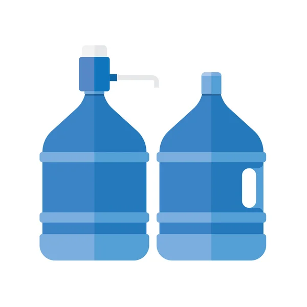 Refrigerador de água com bomba — Vetor de Stock