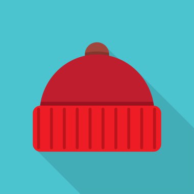 Kırmızı örgü bere