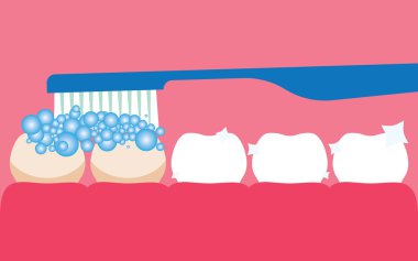 Diş macunu ile diş fırçalama