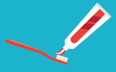 diş macunu diş fırçası üzerinde tüp Yükselt