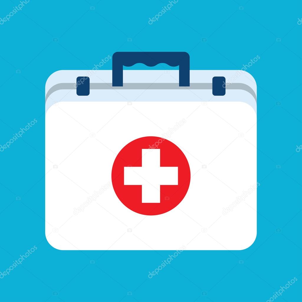 objeto plano de botiquín — Archivo Imágenes Vectoriales © Makc76 #111375386