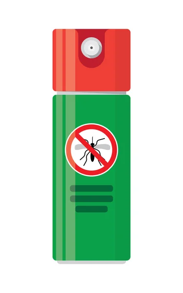 Rovar visszataszító spray. — Stock Vector