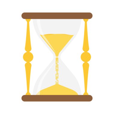 kum saati simgesi vektör