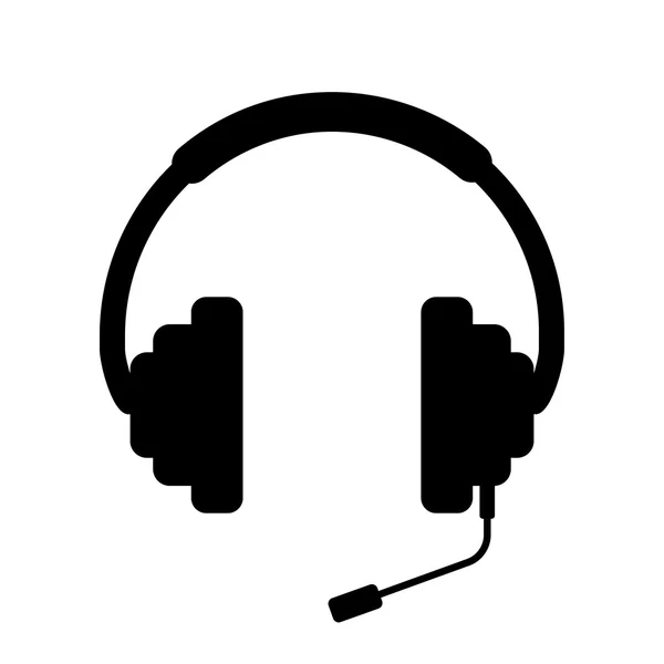 Headphones icon Vector. — Stock Vector