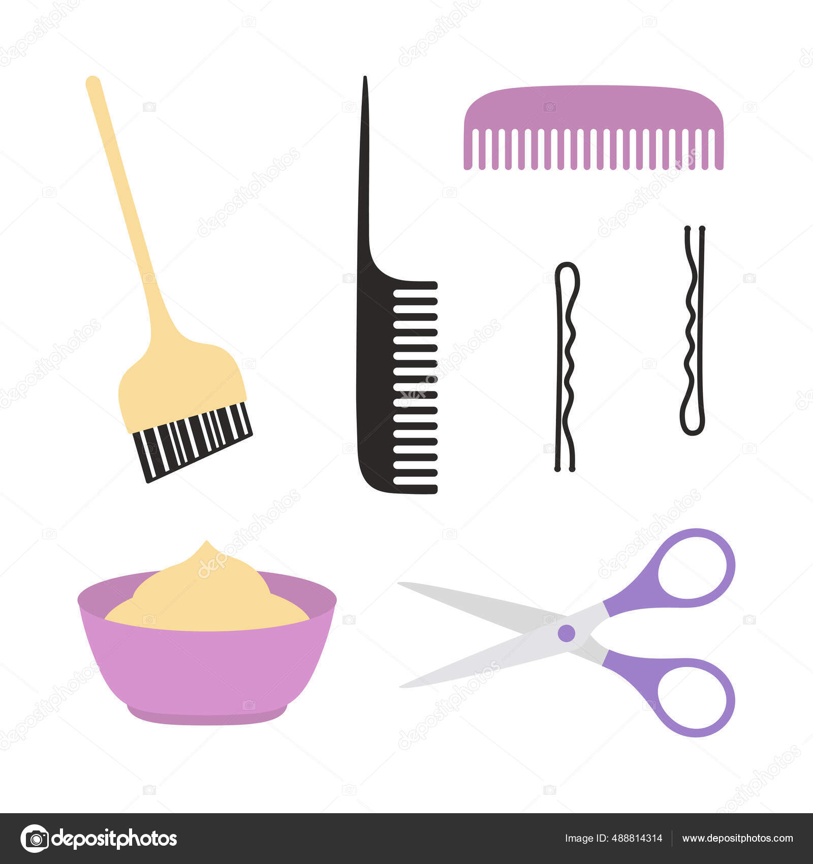 Set Barber Tools Hair Care Products Barbershop Equipment Isolated White Stock Vector Image by ©Makc76 #488814314 Set Barber Tools Hair Care Products Barbershop Equipment Isolated White Stock Vector Image by ©Makc76 #488814314