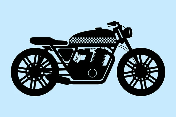 Klassisches Motorrad — Stockvektor