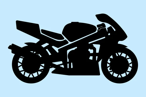 Motocicleta deportiva — Archivo Imágenes Vectoriales