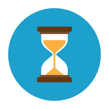 Kum Saati vektör simgesi