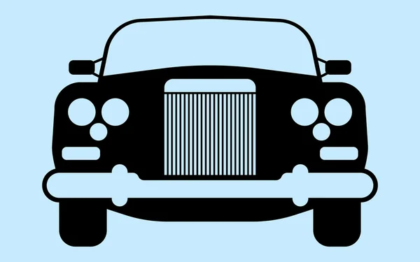 Car silhouette — Stock Vector