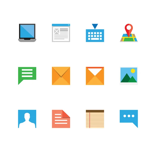 Office icon set — Stock Vector