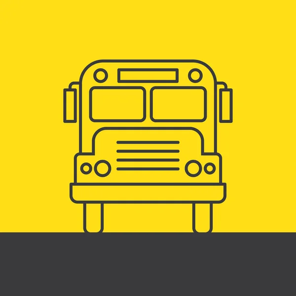 Bus scolaire — Image vectorielle