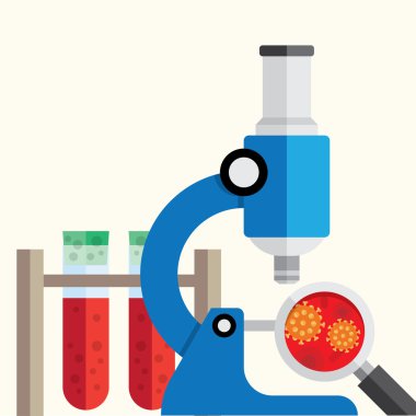 tıbbi araştırma arka plan.