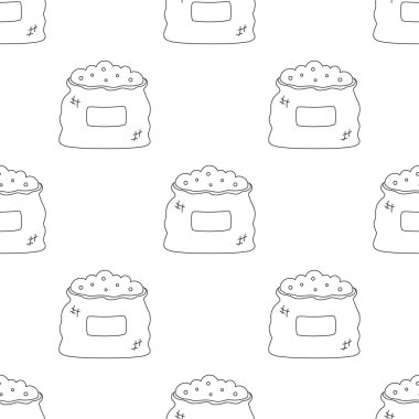 Toprak desensiz çanta, bahçe için organik gübre, bitki besinleri, toprak torbalı duvar kağıdı.