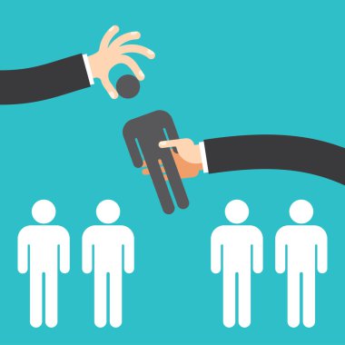 İşe Alım kavramı, adam alt seçme