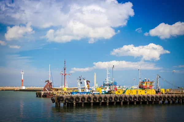 Wladyslawowo port in Poland — Stock Photo, Image