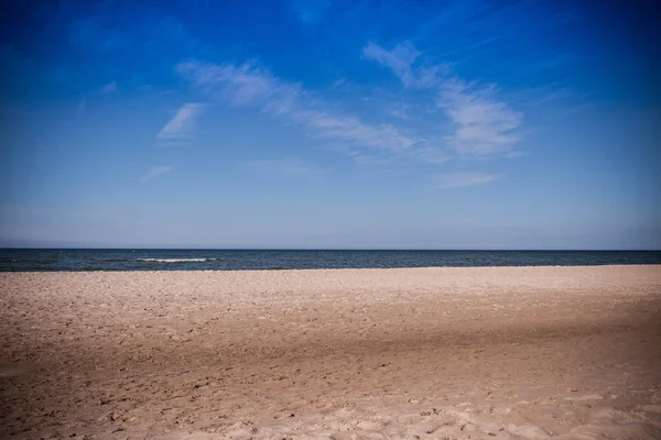 Verão polonês à beira-mar Imagem De Stock