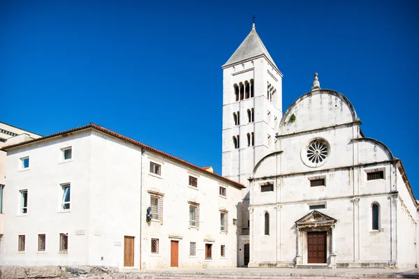 Die erste Marienkirche in der Altstadt von Zadar — Stockfoto