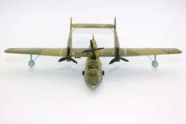 WWII modelo kit plano — Foto de Stock