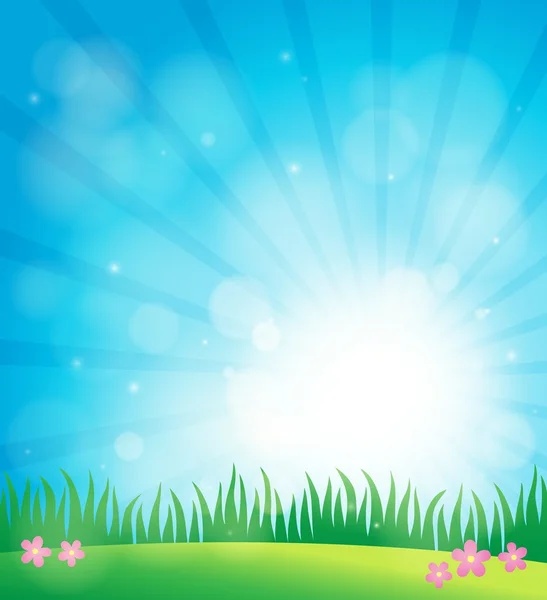 Spring topic background 2 — Stock Vector