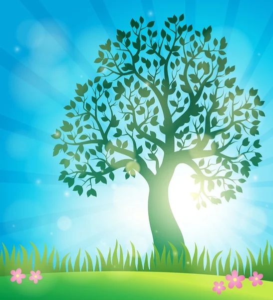 Spring topic background 3 — Stock Vector