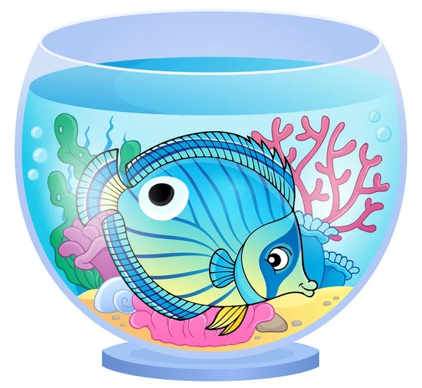 Aquarium topic image 4 — Stock Vector