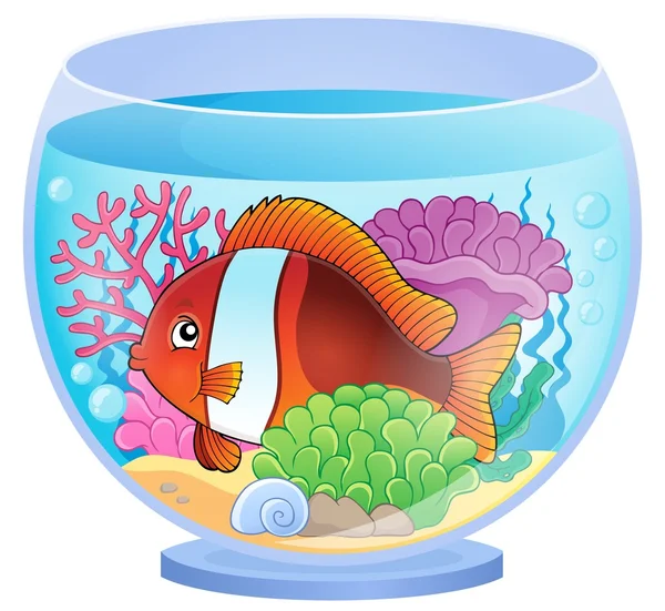 Aquarium topic image 6 — Stock Vector