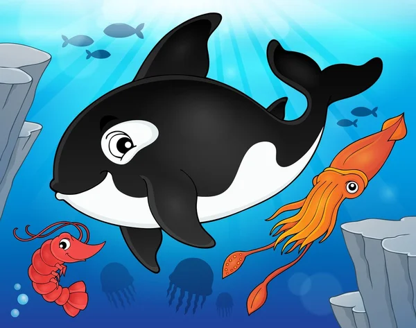 海洋动物主题图片 9 — 图库矢量图片