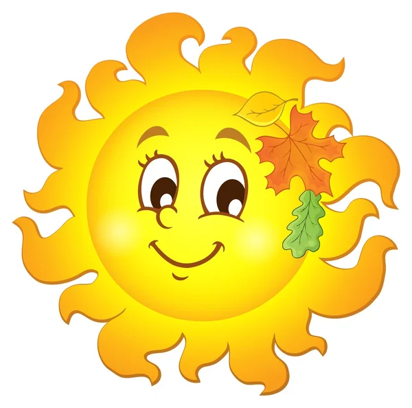 Cartoon winking Sun with sunglasses — Stock Vector © clairev 4587709