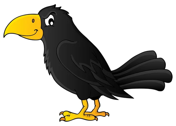Crow temabild 1 — Stock vektor