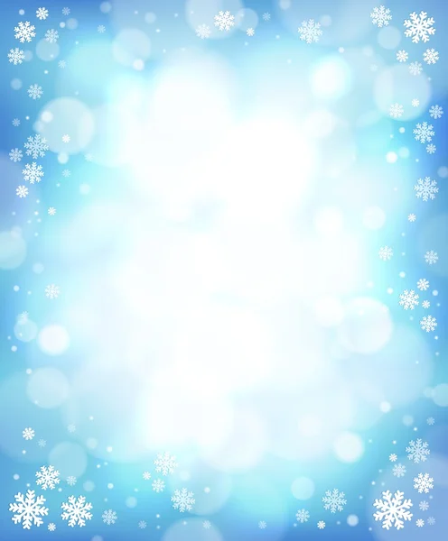 Winter theme background 4 — Stock Vector