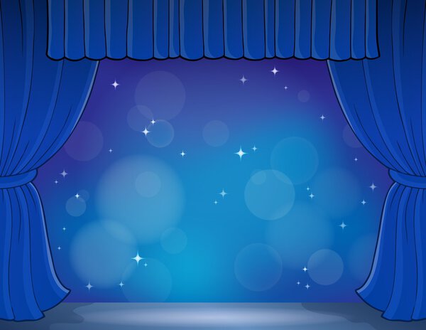 Escenario tema imagen 4 — Vector de stock
