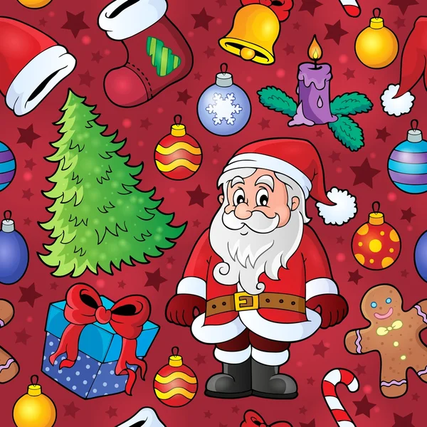 Noël fond sans couture 7 — Image vectorielle